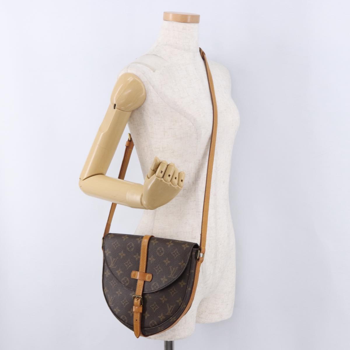 LOUIS VUITTON Monogram Chantilly MM Shoulder Bag M51233 LV Auth ep15660A