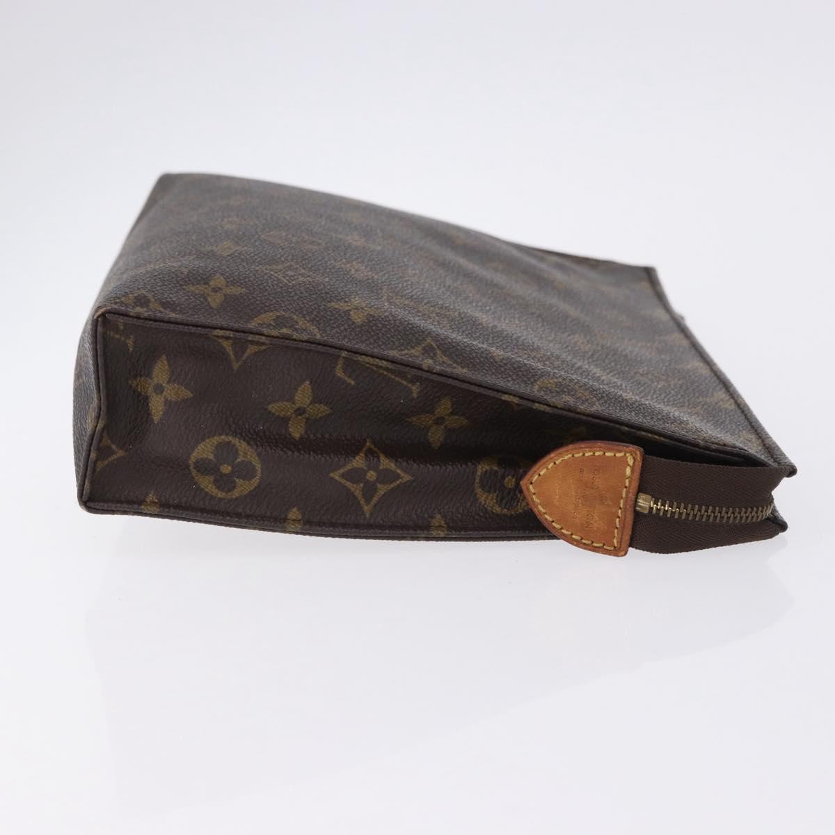 LOUIS VUITTON Monogram Poche Toilette 26 Pouch M47542 LV Auth ep15661