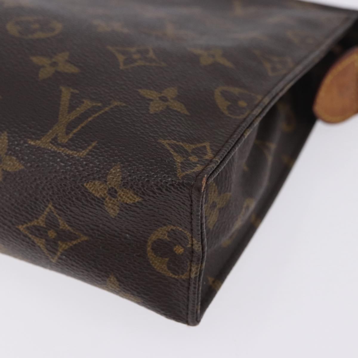 LOUIS VUITTON Monogram Poche Toilette 26 Pouch M47542 LV Auth ep15661