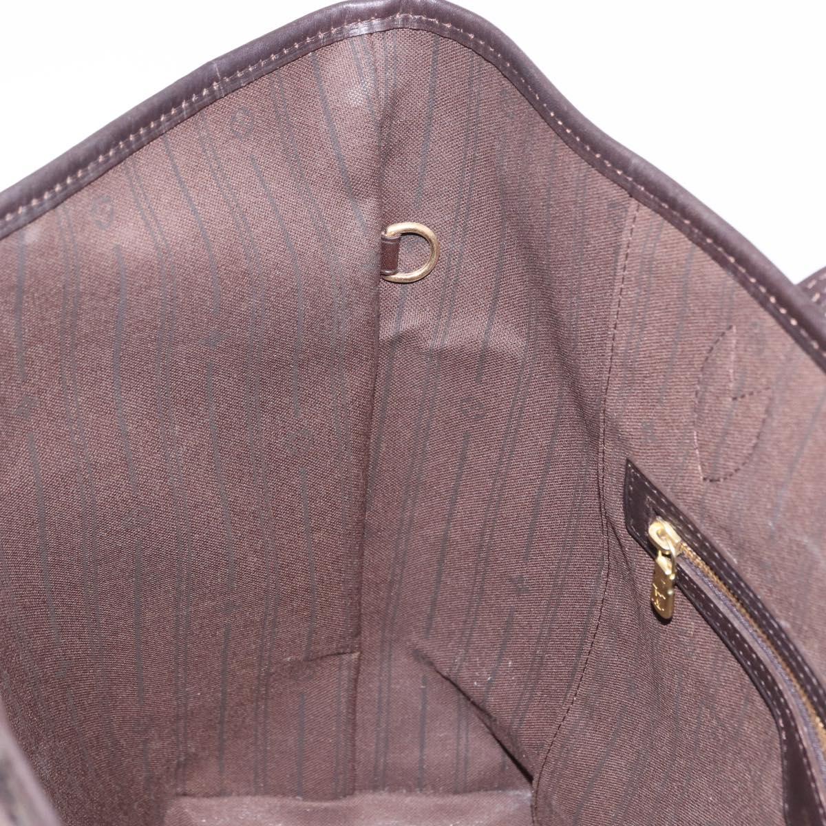 LOUIS VUITTON Monogram Idylle Neverfull MM Tote Bag Fuzan M40513 Auth ep15672V
