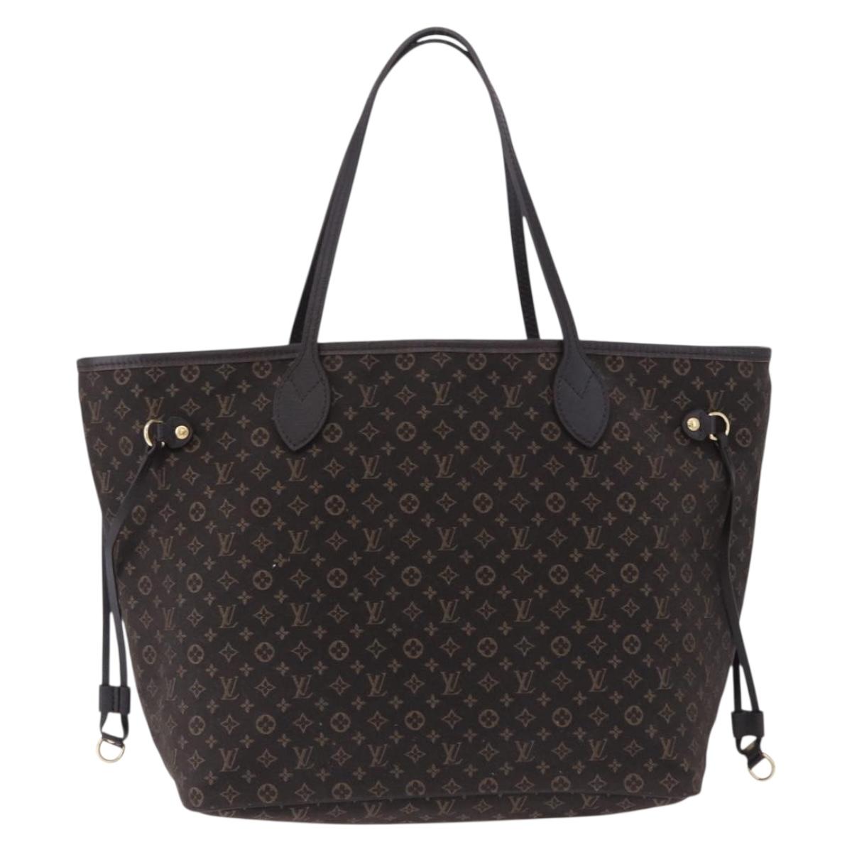 LOUIS VUITTON Monogram Idylle Neverfull MM Tote Bag Fuzan M40513 Auth ep15672V