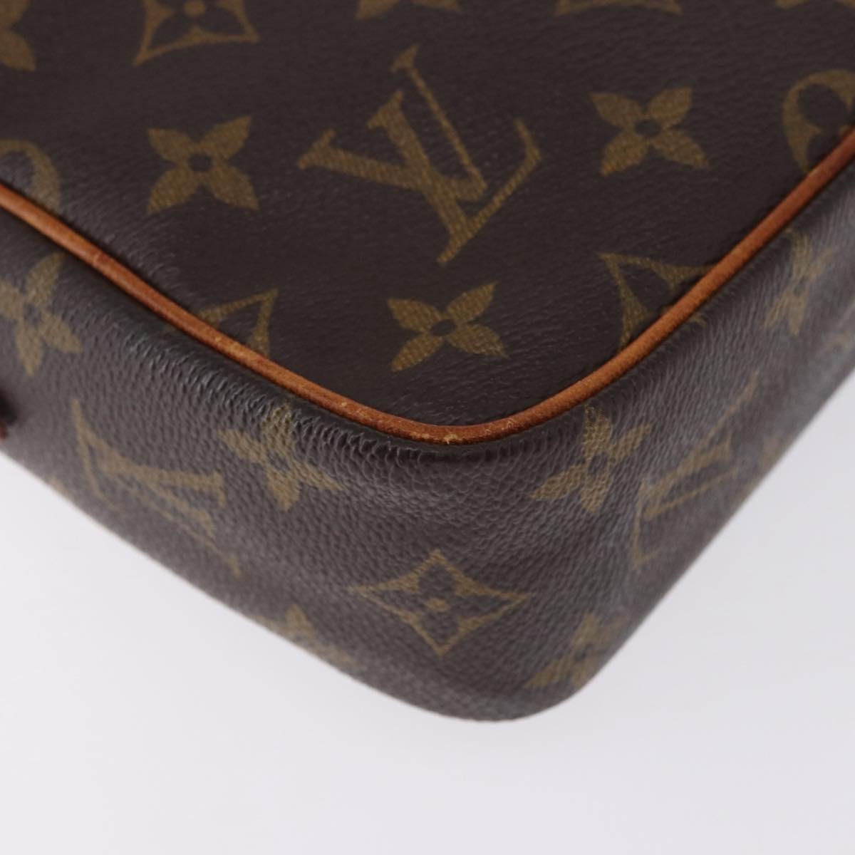 LOUIS VUITTON Monogram Compiegne 23 Clutch Bag M51847 LV Auth ep15682