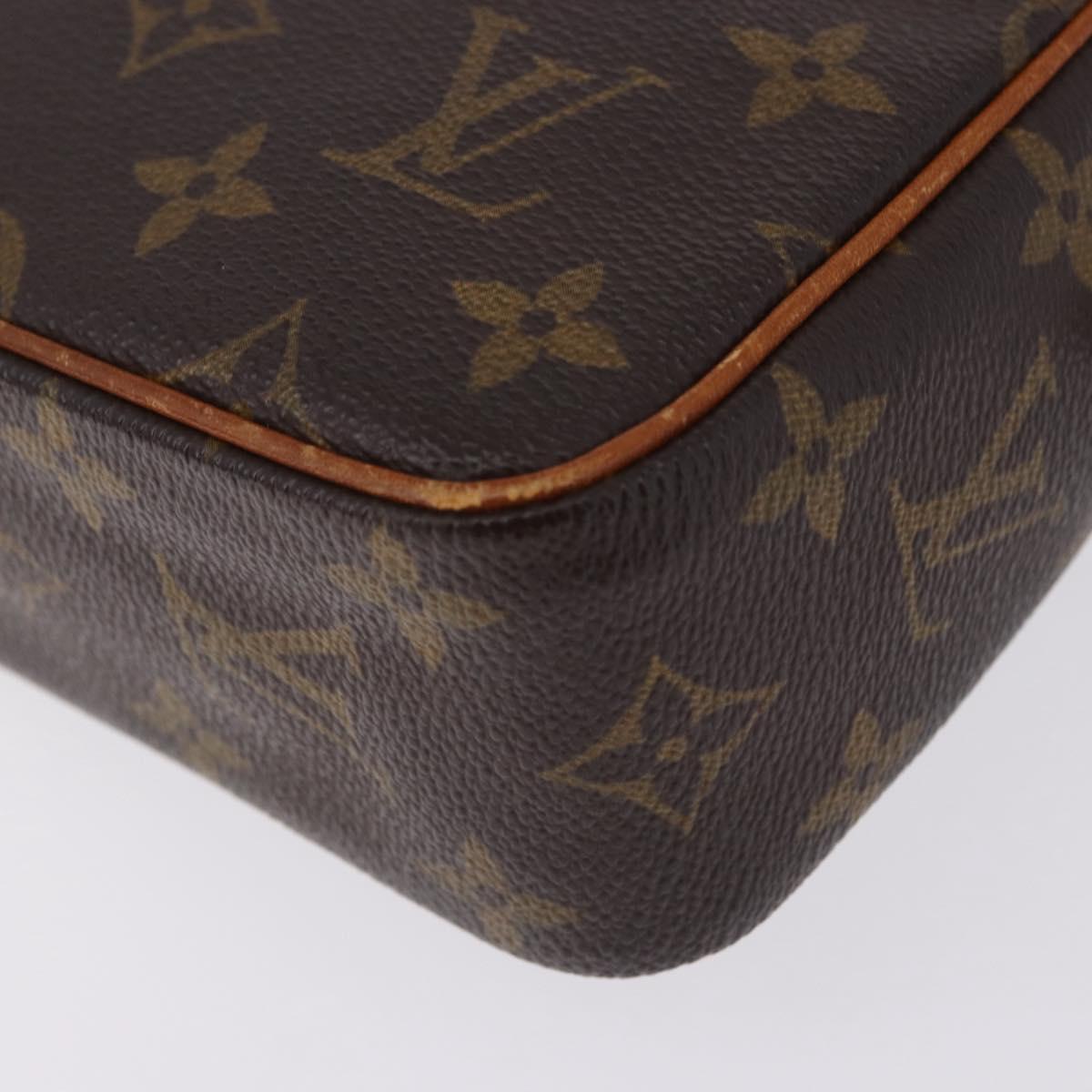 LOUIS VUITTON Monogram Compiegne 23 Clutch Bag M51847 LV Auth ep15682