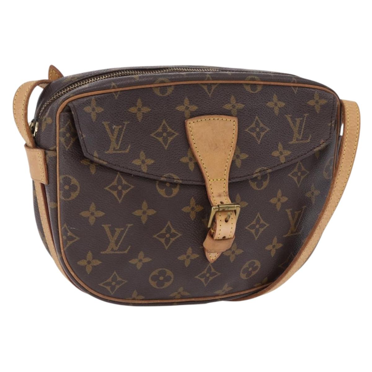 LOUIS VUITTON Monogram Jeune Fille MM Shoulder Bag M51226 LV Auth ep15683