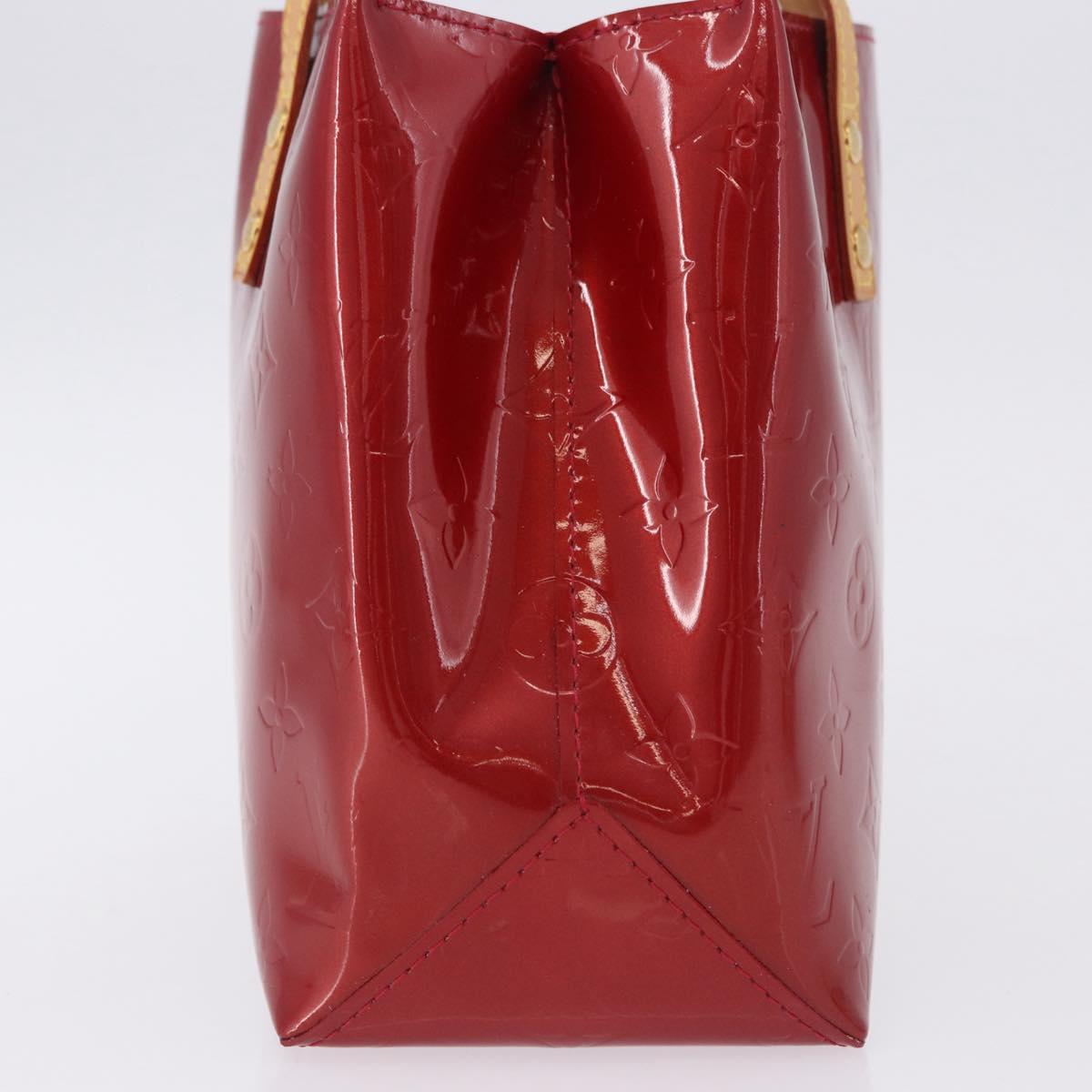 LOUIS VUITTON Monogram Vernis Reade PM Bag Pomme D'amour M91990 LV Auth ep15684V