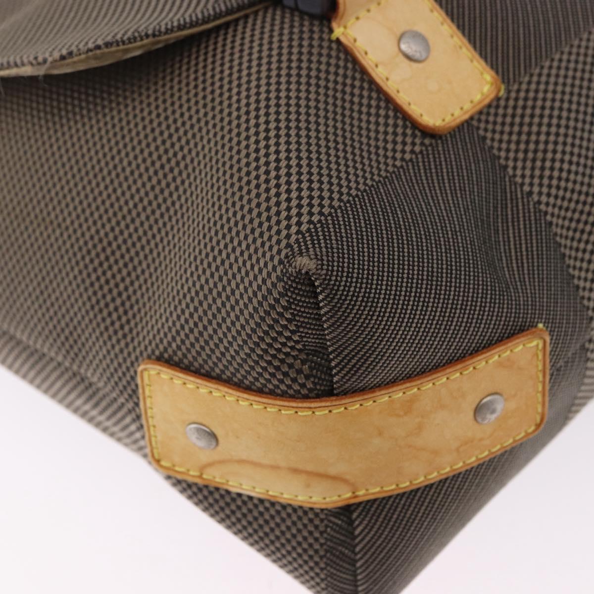 LOUIS VUITTON Damier Geant Roux Shoulder Bag Tail M93077 LV Auth ep15689