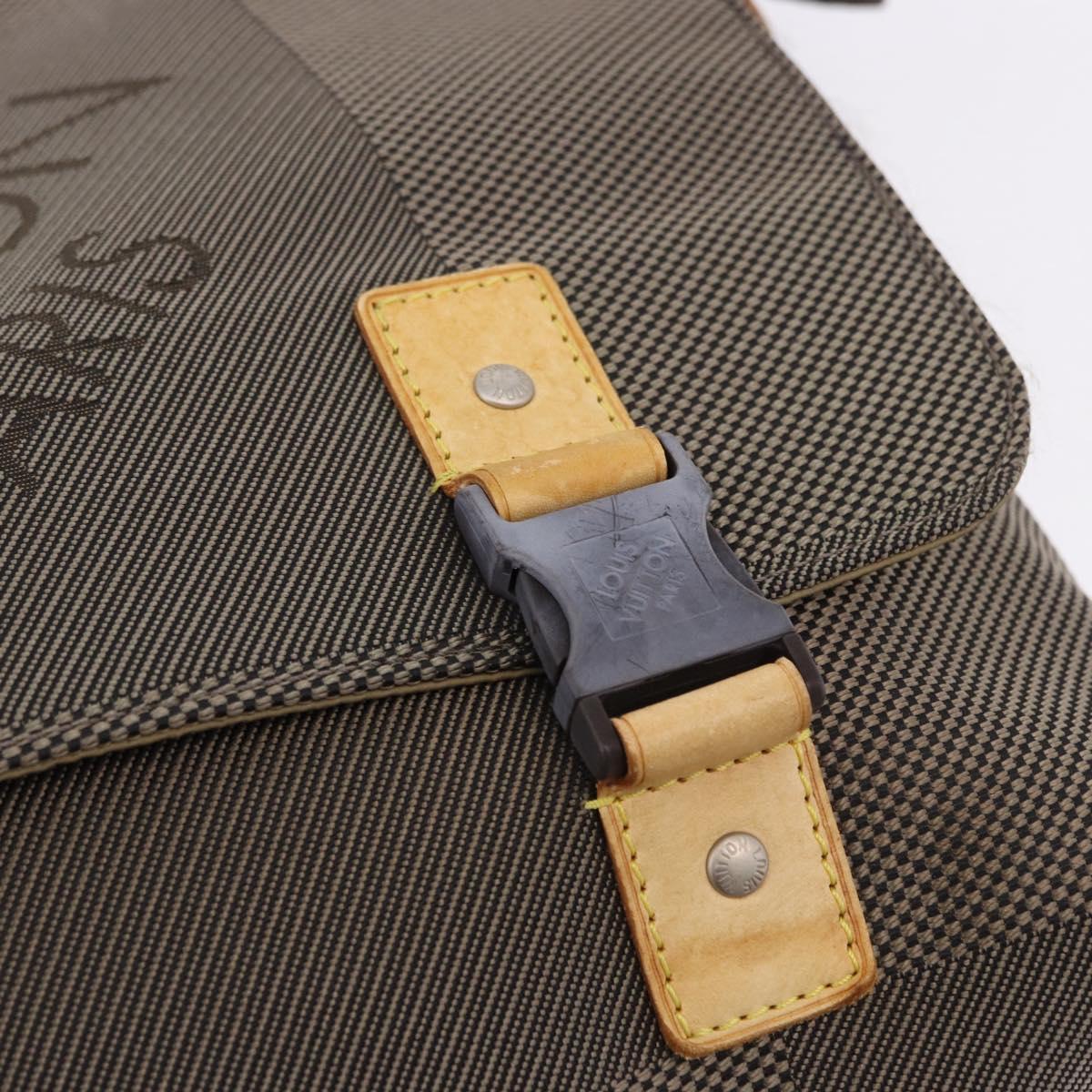 LOUIS VUITTON Damier Geant Roux Shoulder Bag Tail M93077 LV Auth ep15689