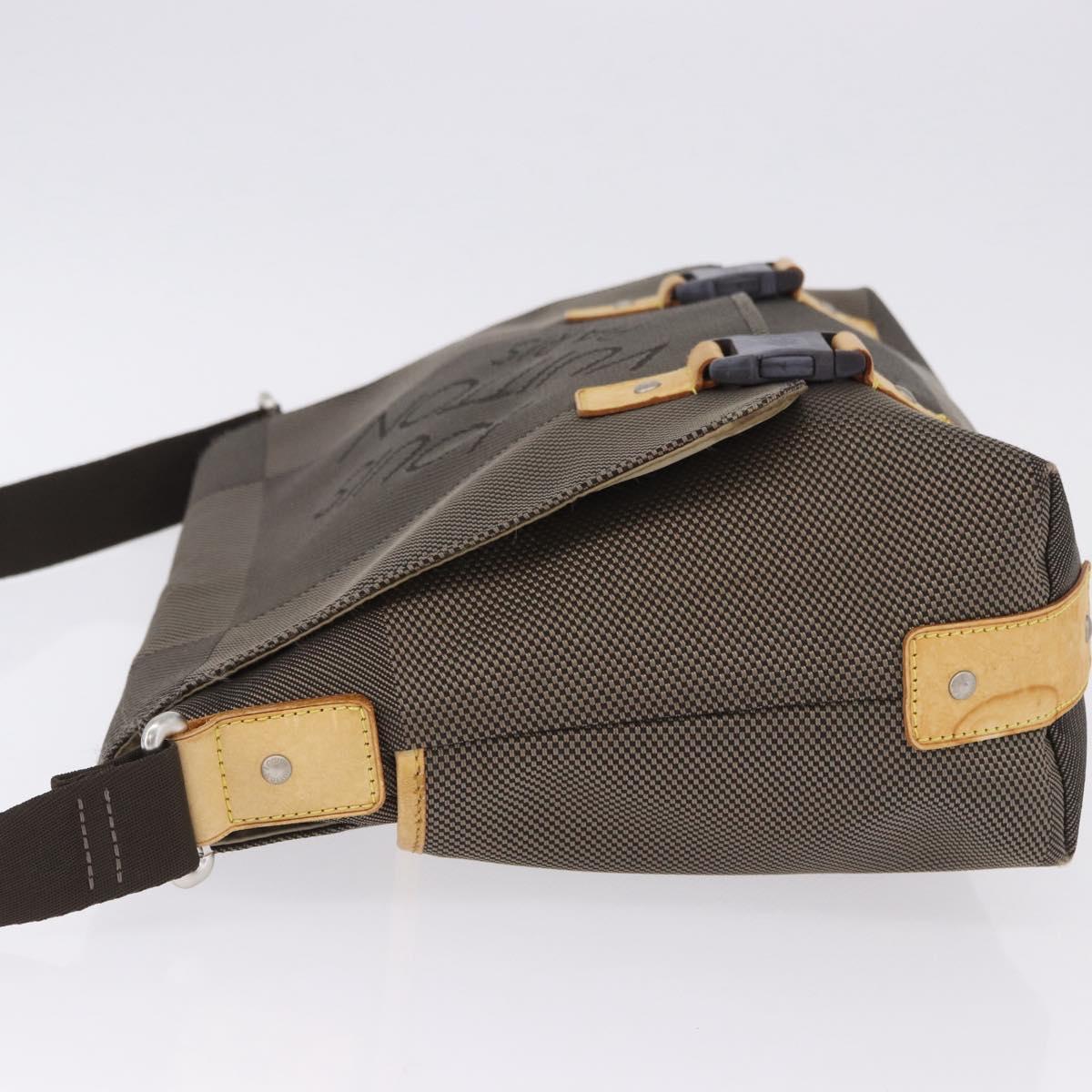 LOUIS VUITTON Damier Geant Roux Shoulder Bag Tail M93077 LV Auth ep15689