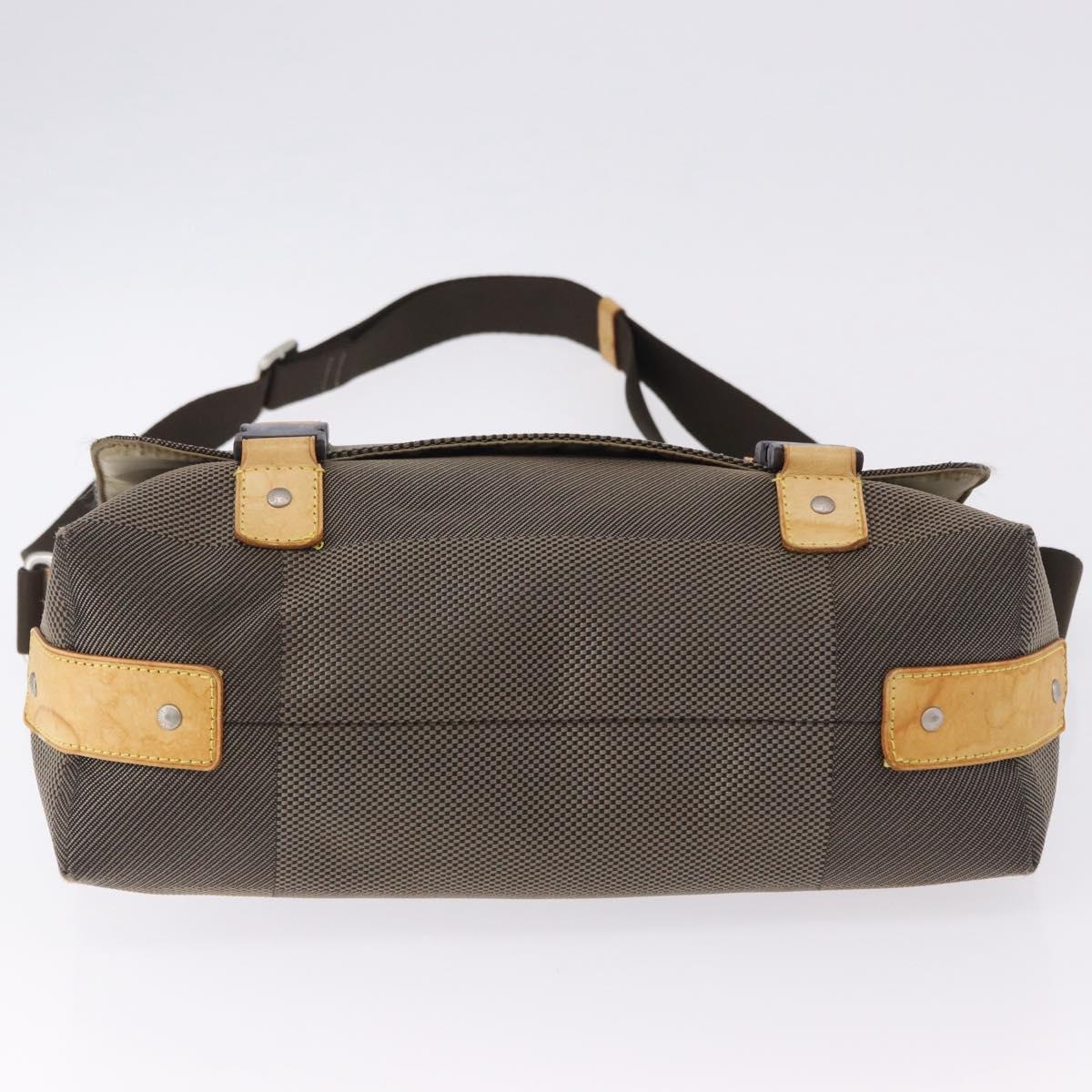 LOUIS VUITTON Damier Geant Roux Shoulder Bag Tail M93077 LV Auth ep15689