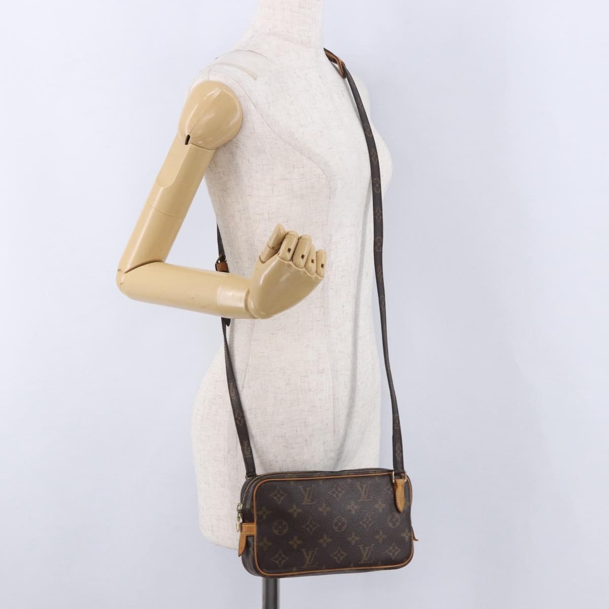 LOUIS VUITTON Monogram Marly Bandouliere Shoulder Bag M51828 LV Auth ep15700A