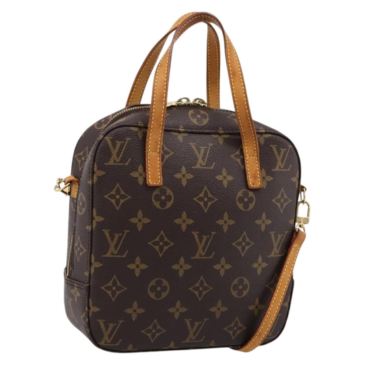 LOUIS VUITTON Monogram Spontini Hand Bag M47500 LV Auth ep15702