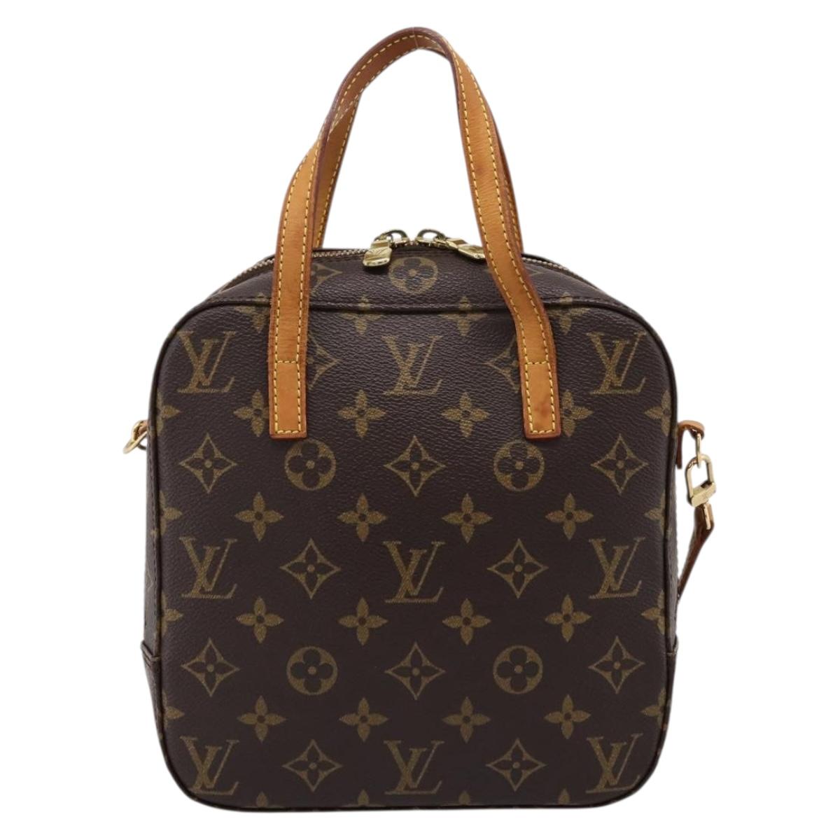 LOUIS VUITTON Monogram Spontini Hand Bag M47500 LV Auth ep15702