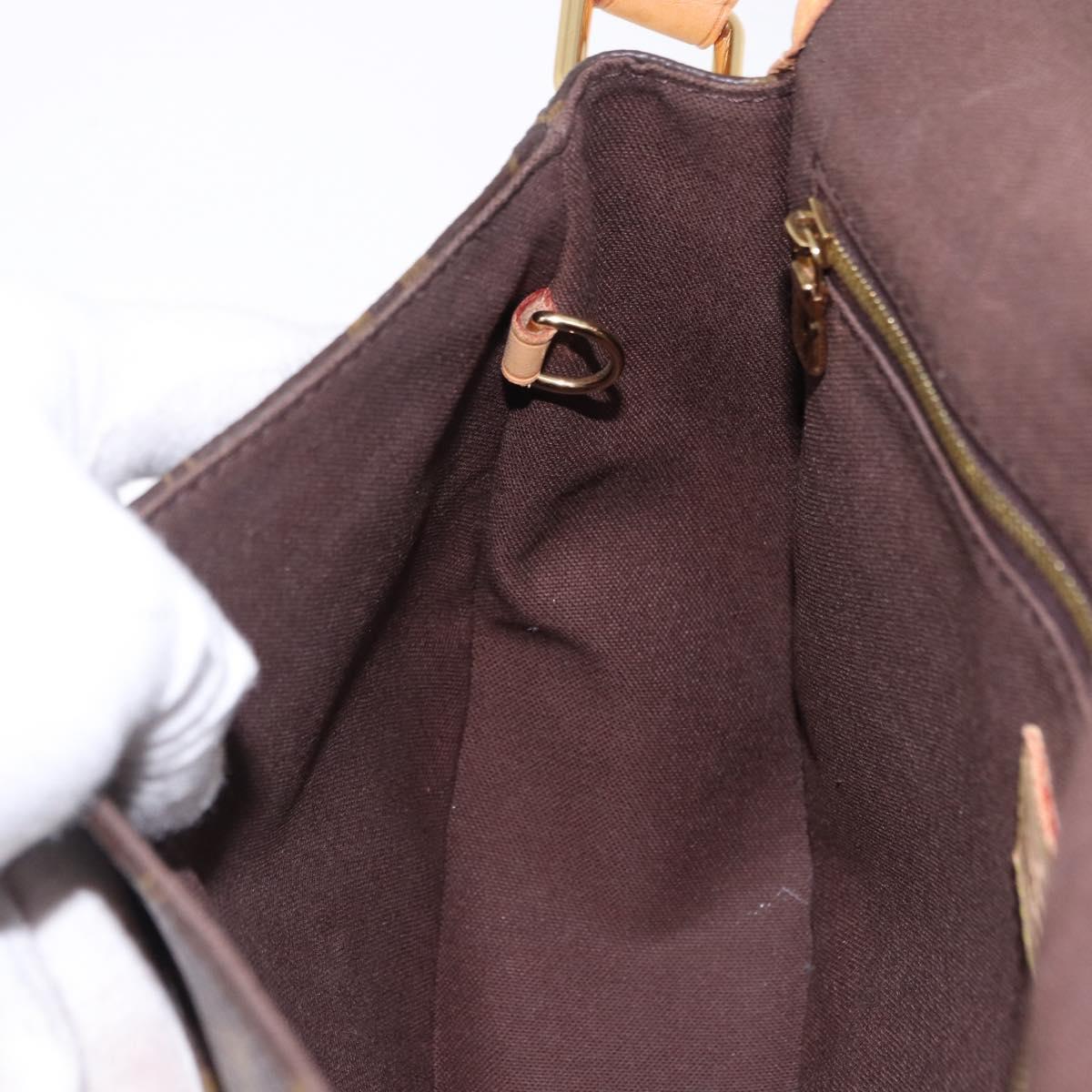 LOUIS VUITTON Monogram Menilmontant PM Shoulder Bag M40474 LV Auth ep15704A