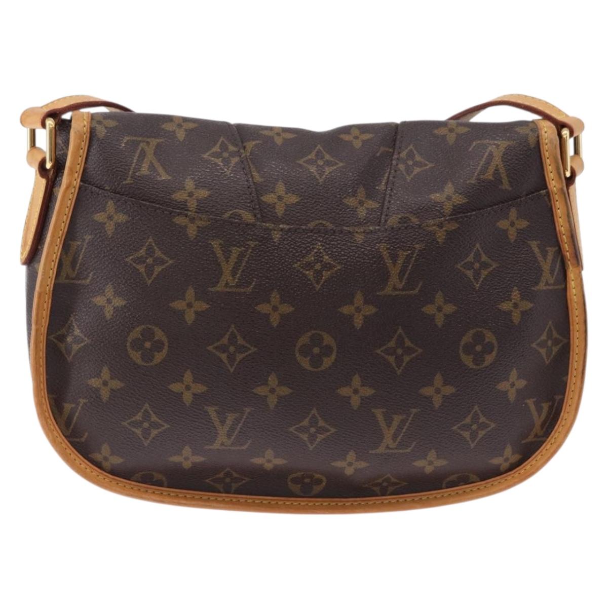 LOUIS VUITTON Monogram Menilmontant PM Shoulder Bag M40474 LV Auth ep15704A