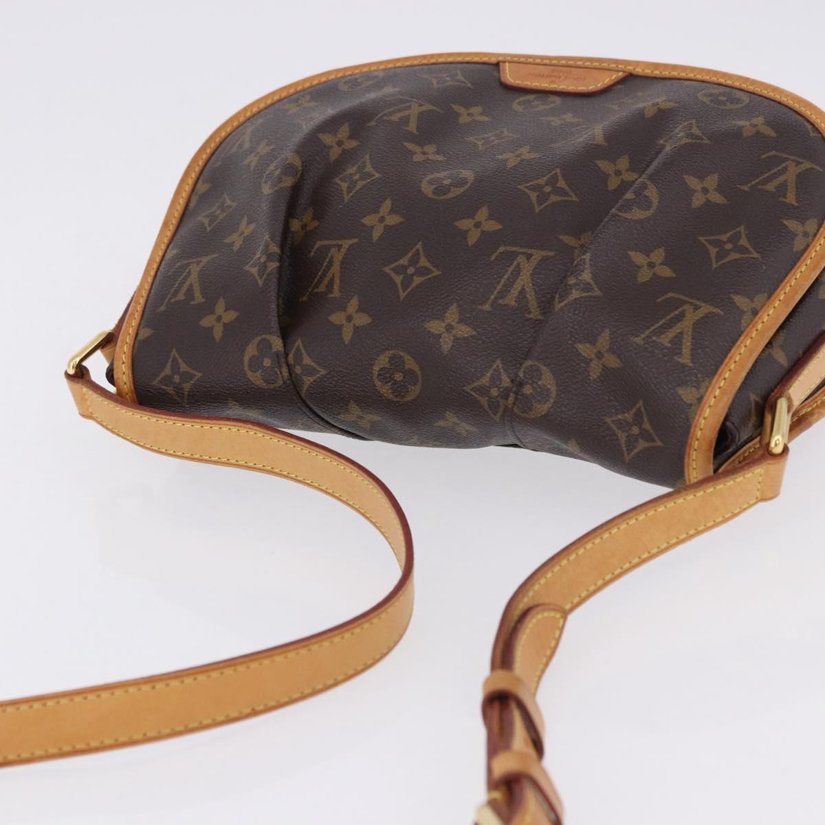 LOUIS VUITTON Monogram Menilmontant PM Shoulder Bag M40474 LV Auth ep15704A