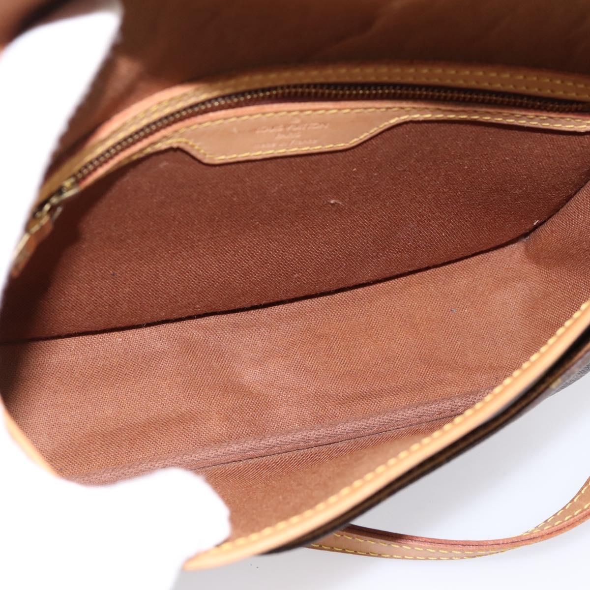 LOUIS VUITTON Monogram Gibeciere PM Shoulder Bag M42248 LV Auth ep15705A