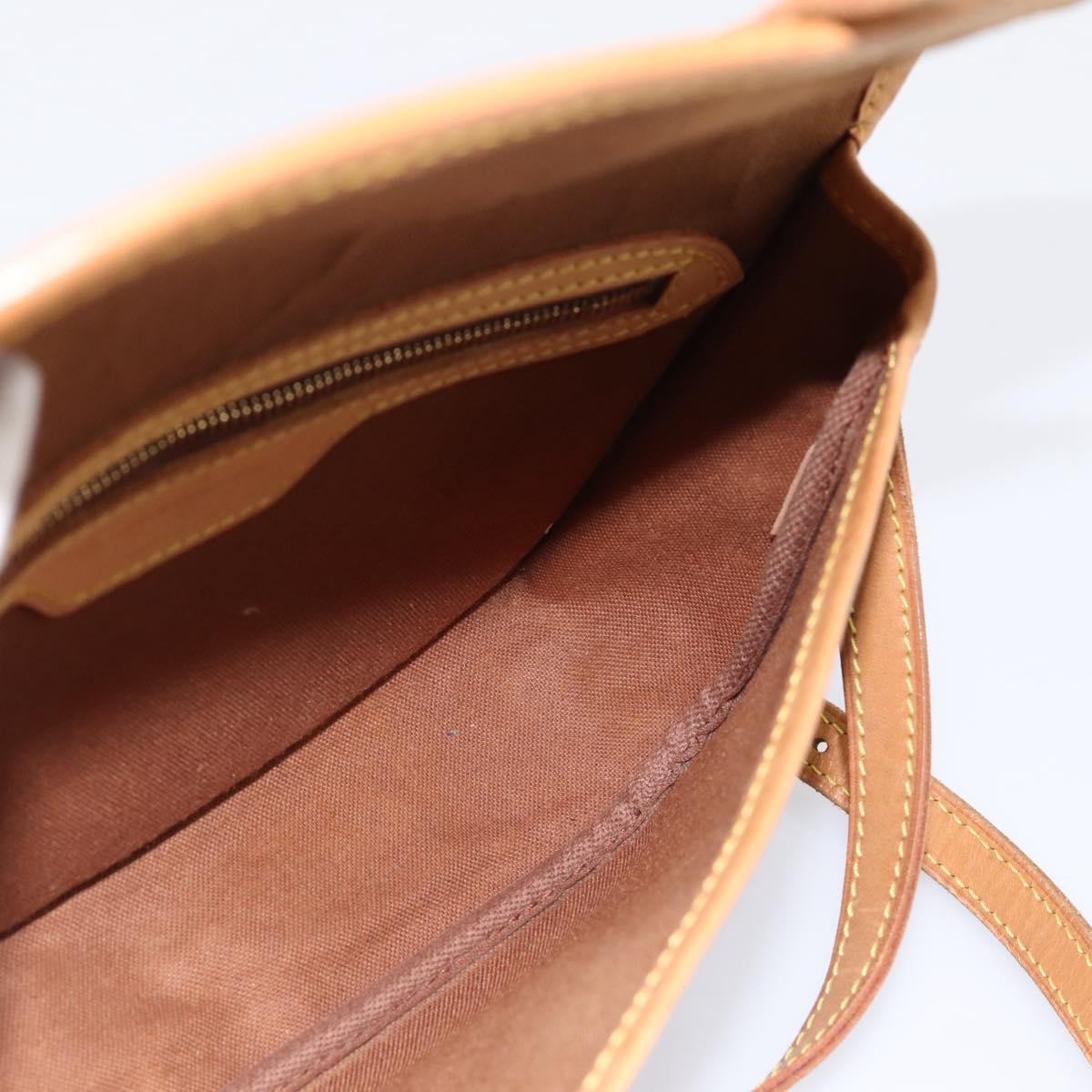 LOUIS VUITTON Monogram Gibeciere PM Shoulder Bag M42248 LV Auth ep15705A