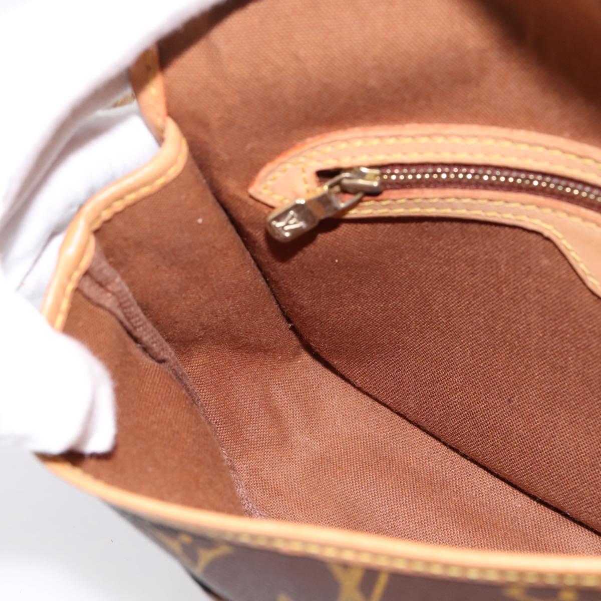 LOUIS VUITTON Monogram Gibeciere PM Shoulder Bag M42248 LV Auth ep15705A