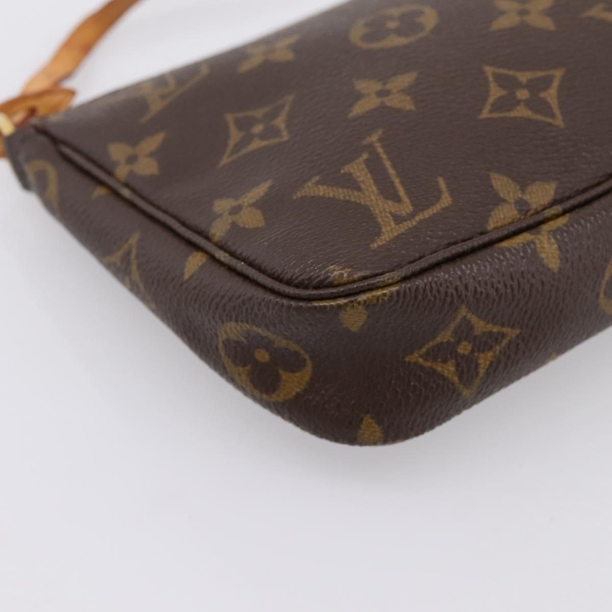 LOUIS VUITTON Monogram Pochette Accessoires Pouch M51980 LV Auth ep15707