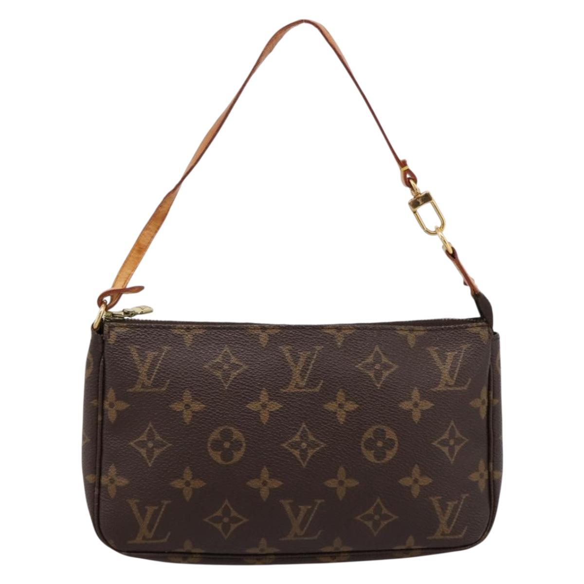 LOUIS VUITTON Monogram Pochette Accessoires Pouch M51980 LV Auth ep15707