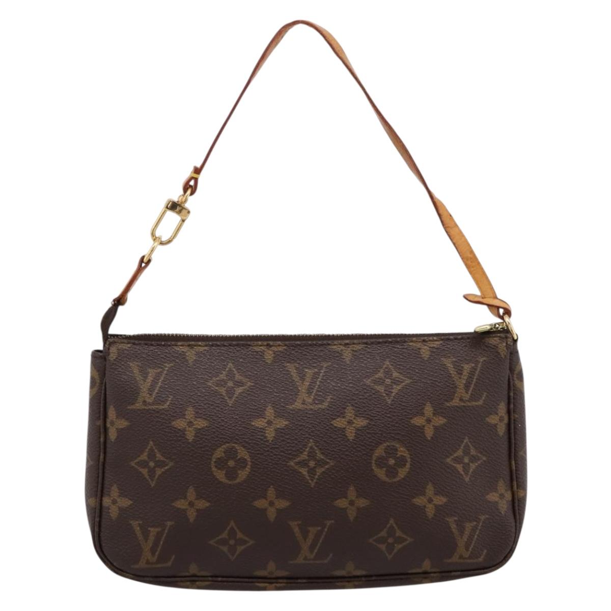LOUIS VUITTON Monogram Pochette Accessoires Pouch M51980 LV Auth ep15707