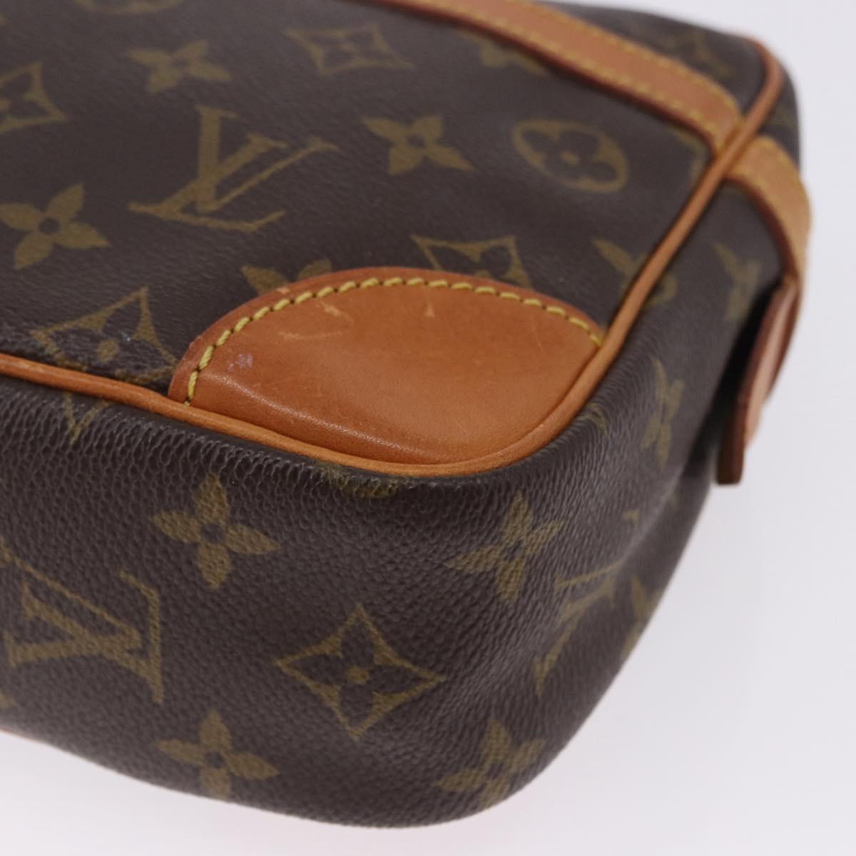 LOUIS VUITTON Monogram Compiegne 28 Clutch Bag M51845 LV Auth ep15714