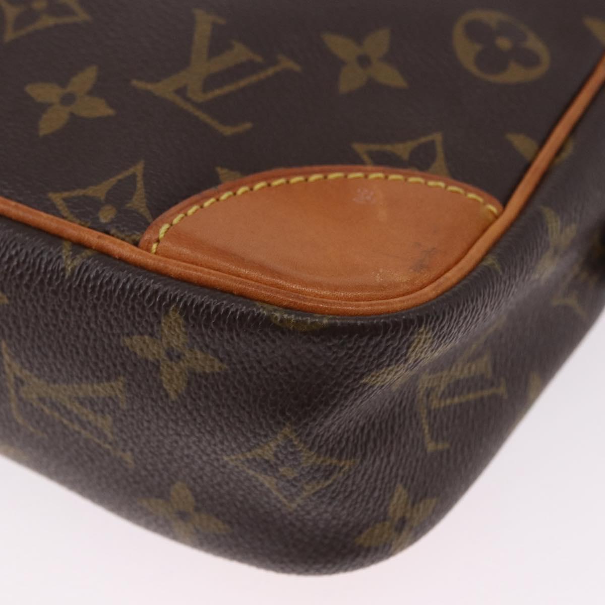 LOUIS VUITTON Monogram Compiegne 28 Clutch Bag M51845 LV Auth ep15714