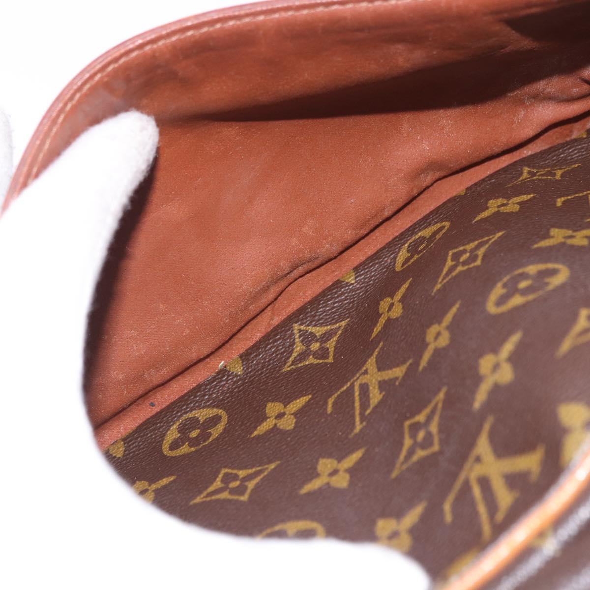 LOUIS VUITTON Monogram Compiegne 28 Clutch Bag M51845 LV Auth ep15714