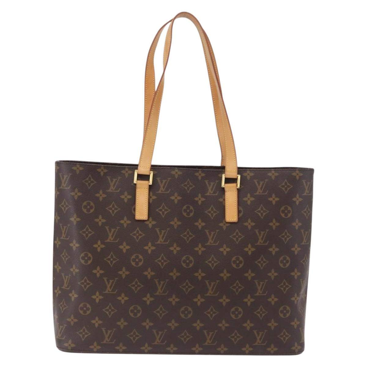LOUIS VUITTON Monogram Luco Tote Bag M51155 LV Auth ep15719A