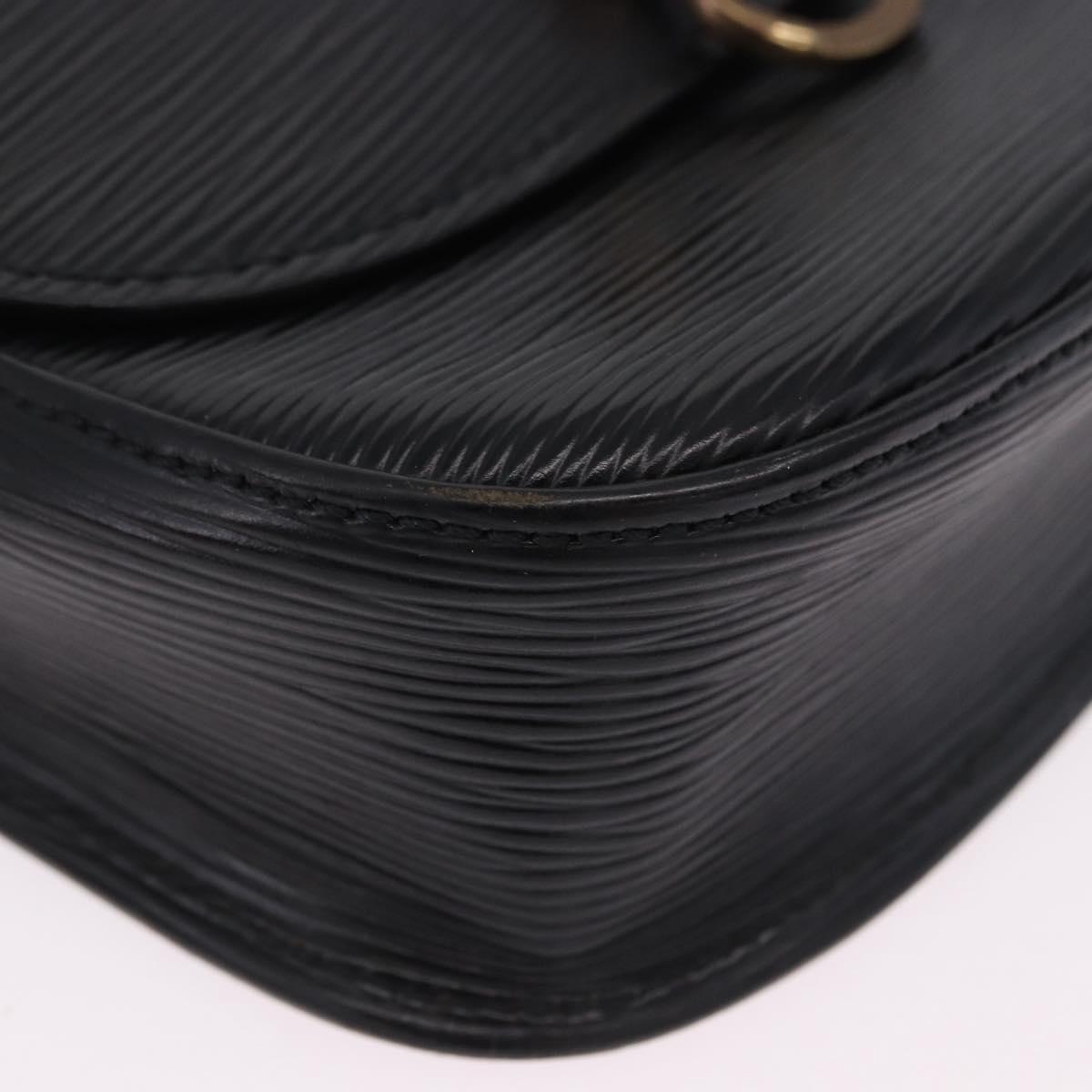 LOUIS VUITTON Epi Saint Cloud PM Shoulder Bag Black M52212 LV Auth ep15725A