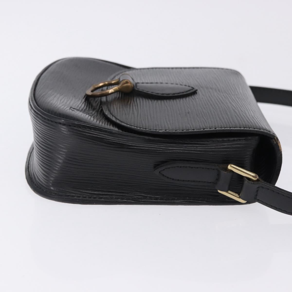 LOUIS VUITTON Epi Saint Cloud PM Shoulder Bag Black M52212 LV Auth ep15725A