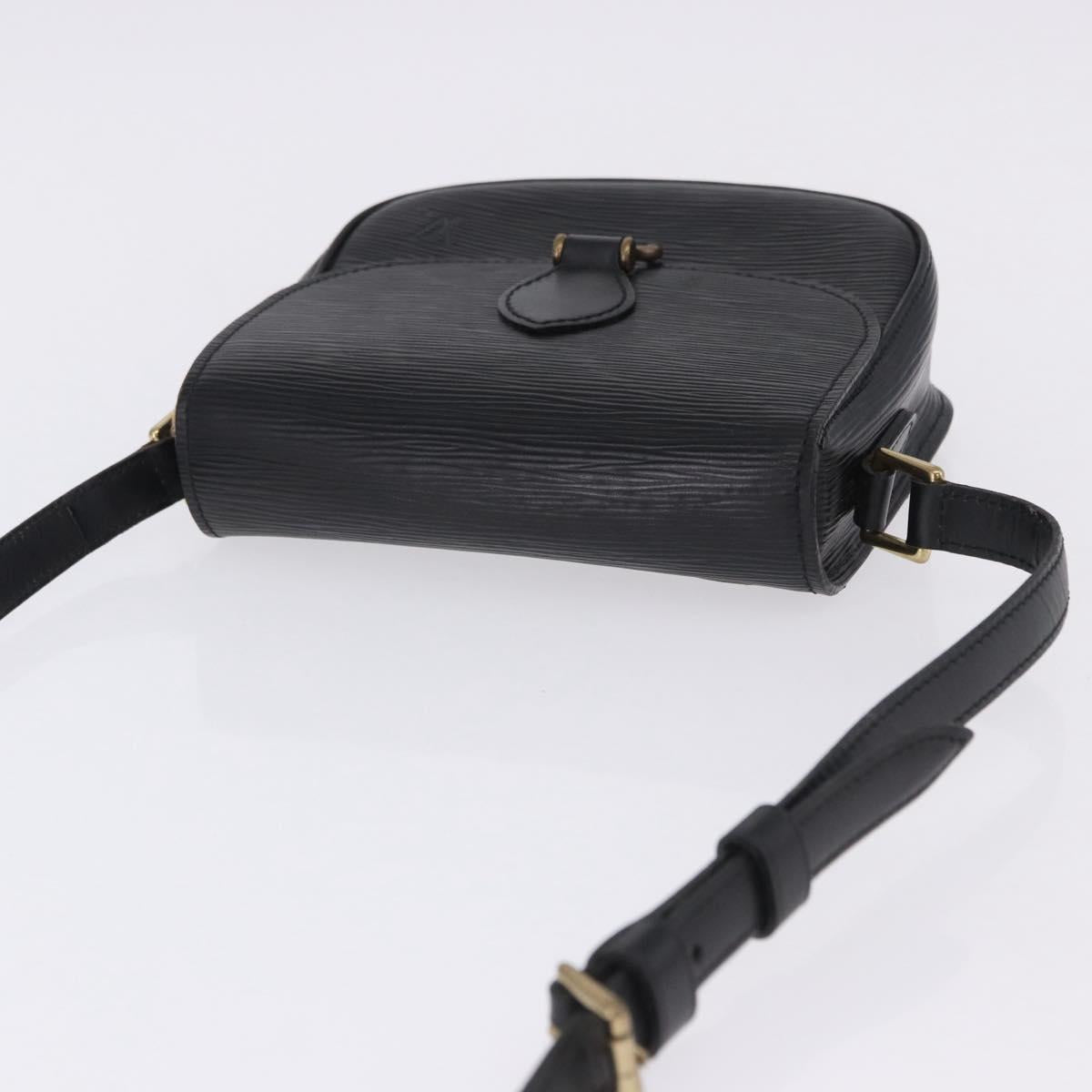 LOUIS VUITTON Epi Saint Cloud PM Shoulder Bag Black M52212 LV Auth ep15725A