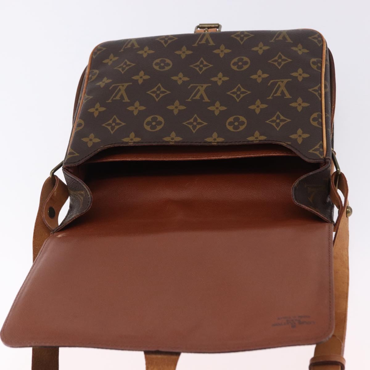 LOUIS VUITTON Monogram Cartouchiere GM Shoulder Bag M51252 LV Auth ep15728
