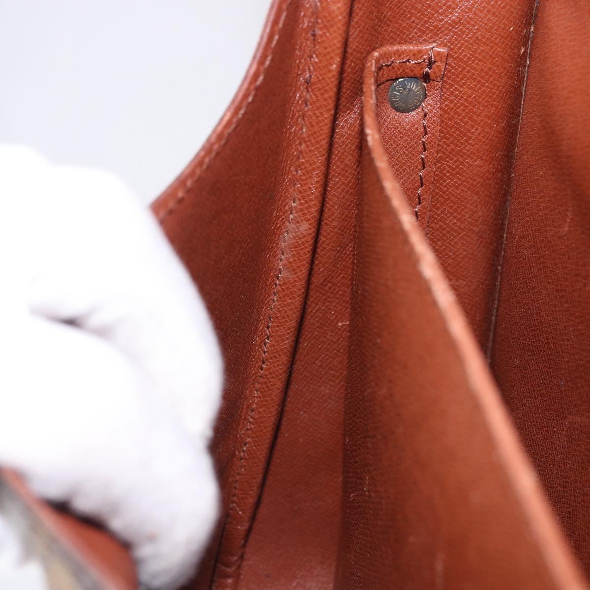 LOUIS VUITTON Monogram Cartouchiere GM Shoulder Bag M51252 LV Auth ep15728