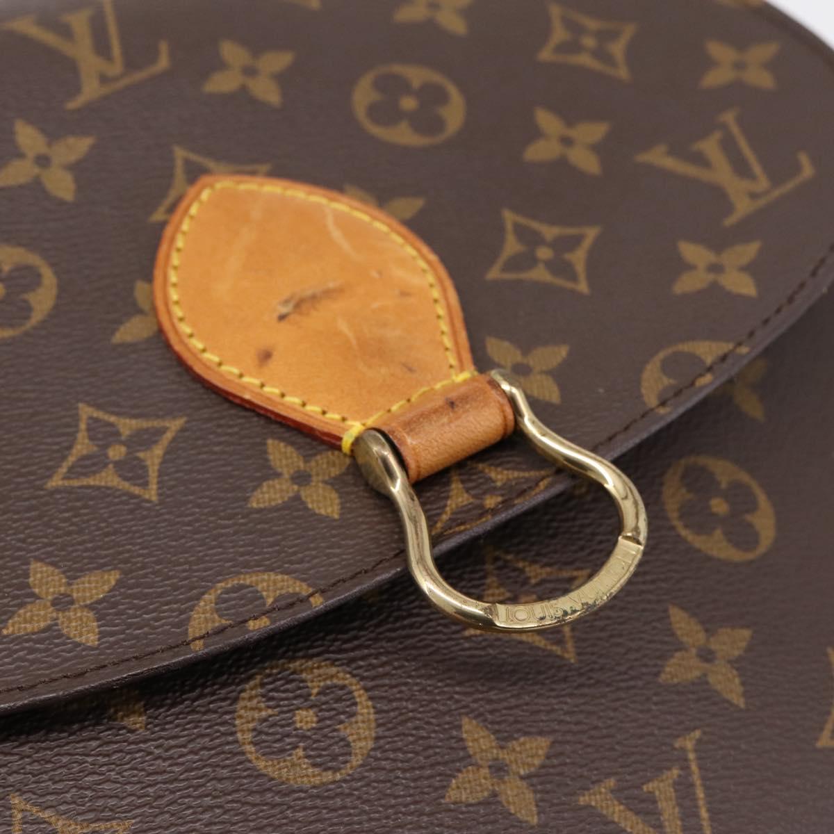 LOUIS VUITTON Monogram Saint Cloud GM Shoulder Bag M51242 LV Auth ep15739