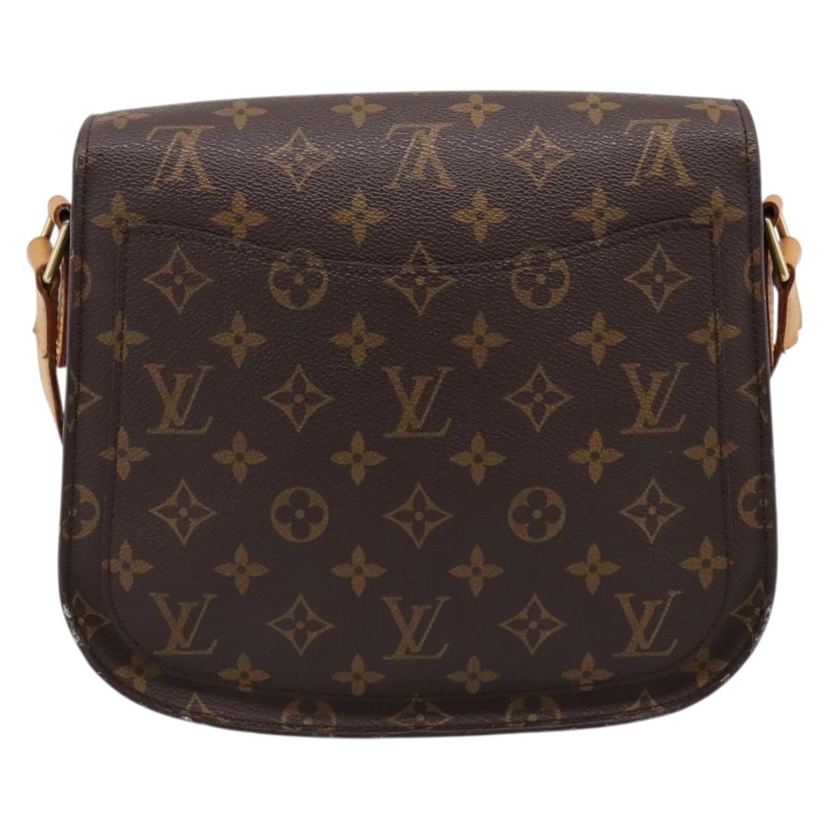 LOUIS VUITTON Monogram Saint Cloud GM Shoulder Bag M51242 LV Auth ep15739