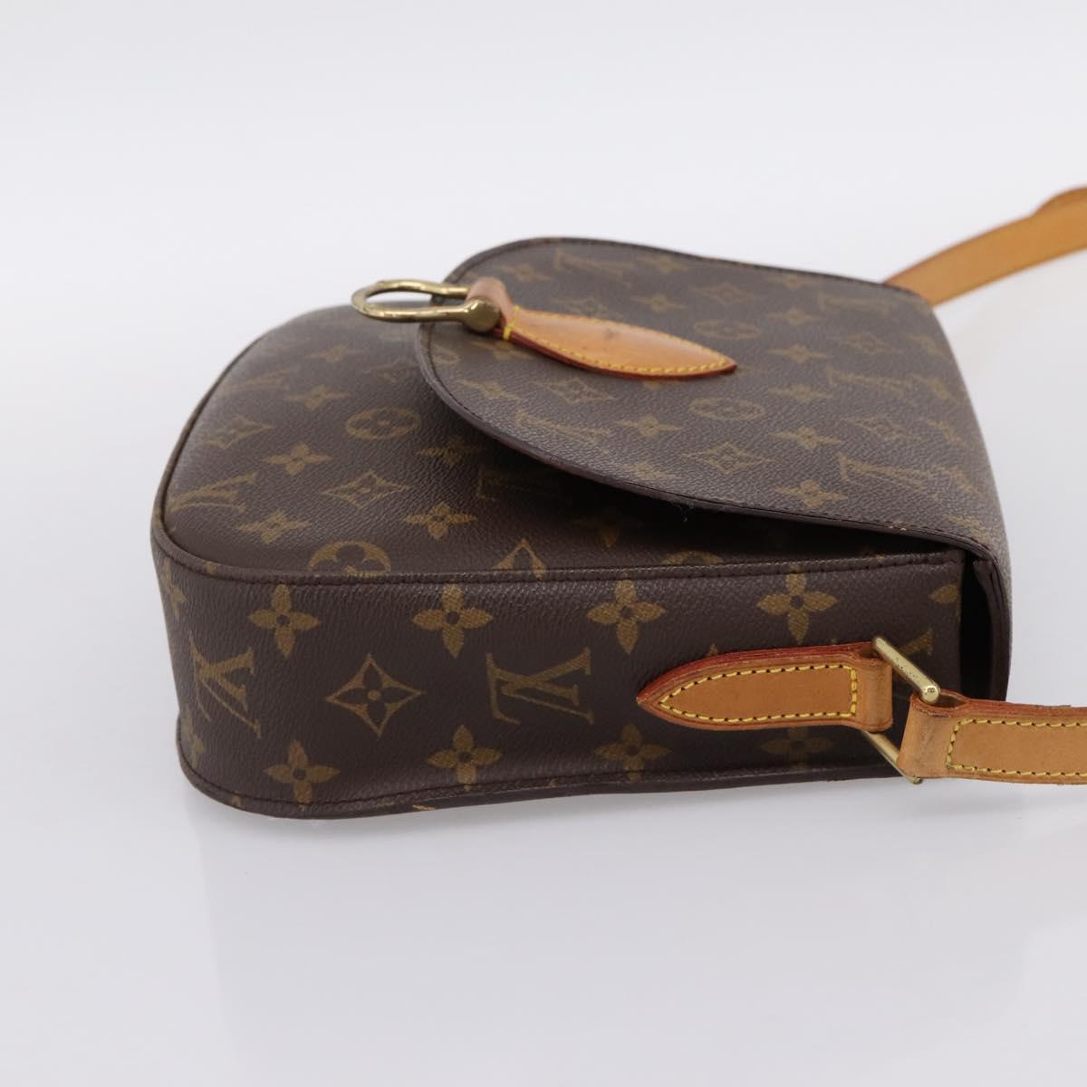 LOUIS VUITTON Monogram Saint Cloud GM Shoulder Bag M51242 LV Auth ep15739