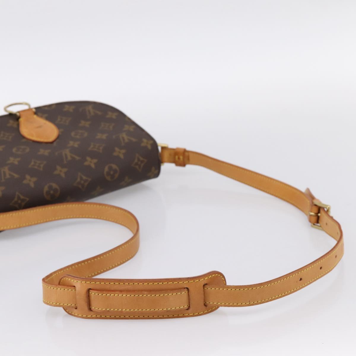 LOUIS VUITTON Monogram Saint Cloud GM Shoulder Bag M51242 LV Auth ep15739
