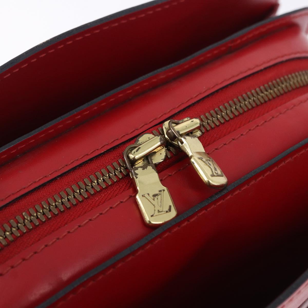 LOUIS VUITTON Epi Pont Neuf Hand Bag Red M52057 LV Auth ep15754