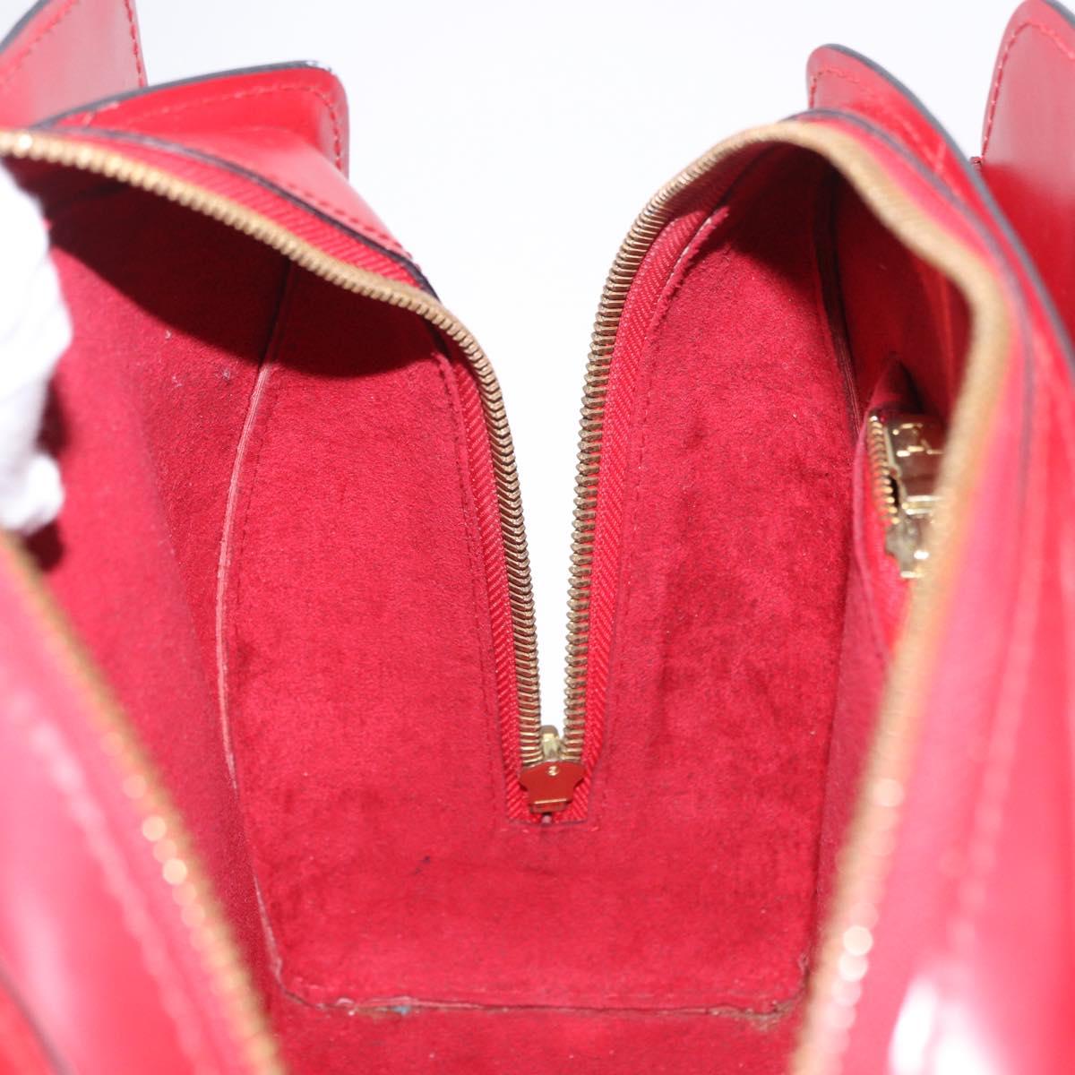 LOUIS VUITTON Epi Pont Neuf Hand Bag Red M52057 LV Auth ep15754