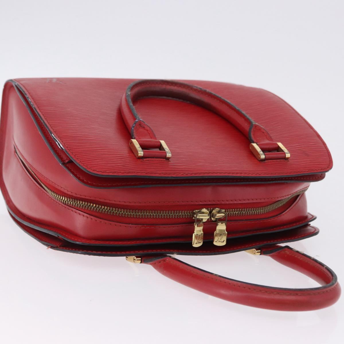 LOUIS VUITTON Epi Pont Neuf Hand Bag Red M52057 LV Auth ep15754