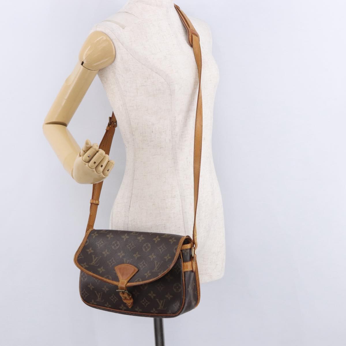 LOUIS VUITTON Monogram Sologne Shoulder Bag M42250 LV Auth ep15768