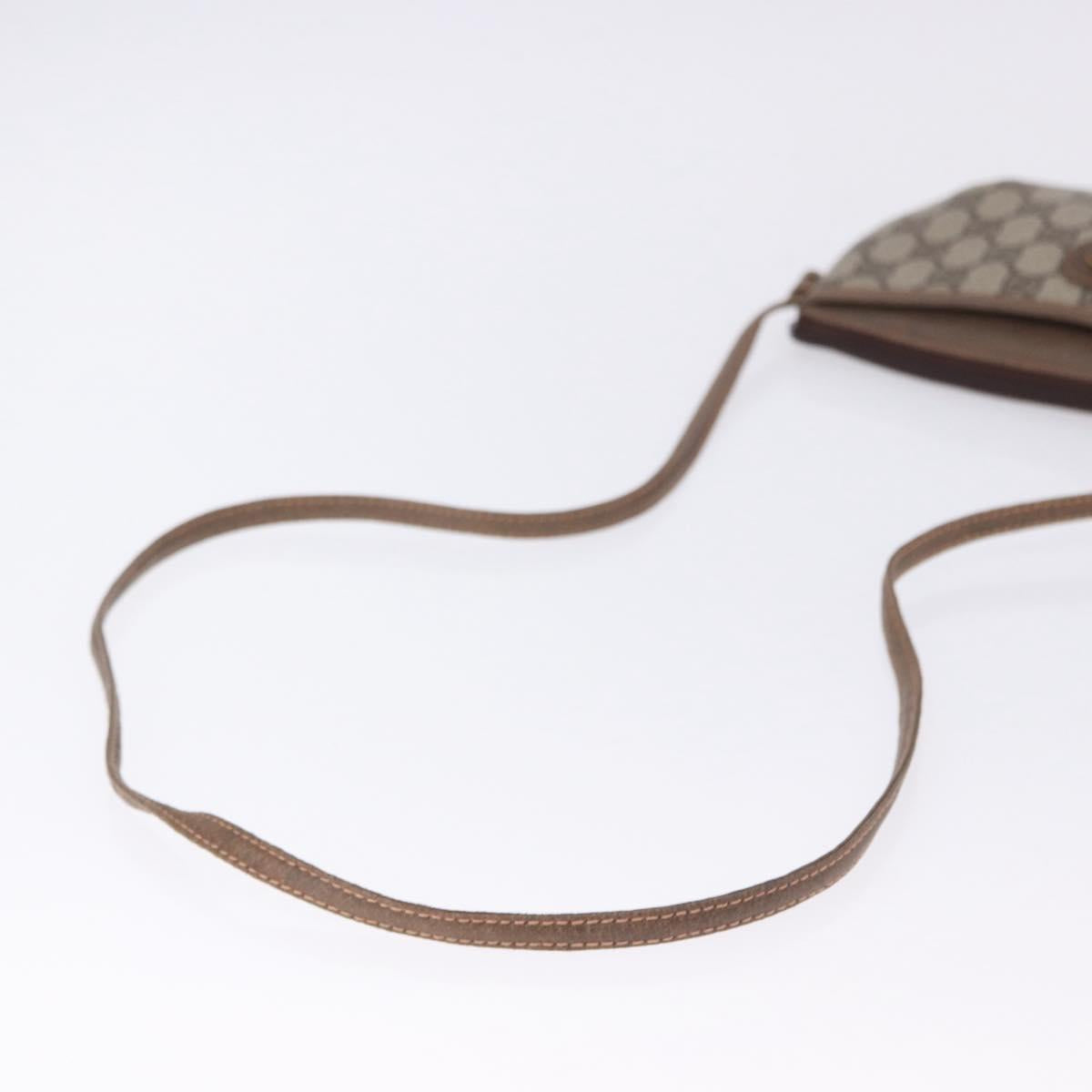 GUCCI GG Supreme Shoulder Bag PVC Leather Beige 378 001 4643 Auth ep15769