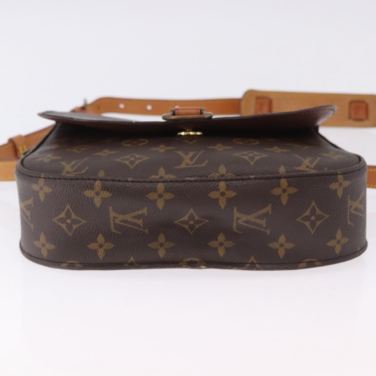 LOUIS VUITTON Monogram Saint Cloud GM Shoulder Bag M51242 LV Auth ep15770