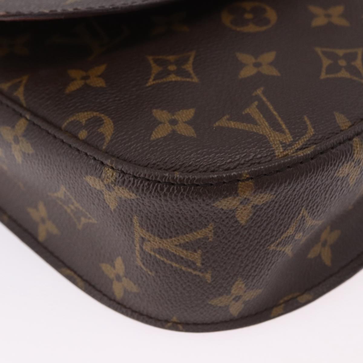LOUIS VUITTON Monogram Saint Cloud GM Shoulder Bag M51242 LV Auth ep15770