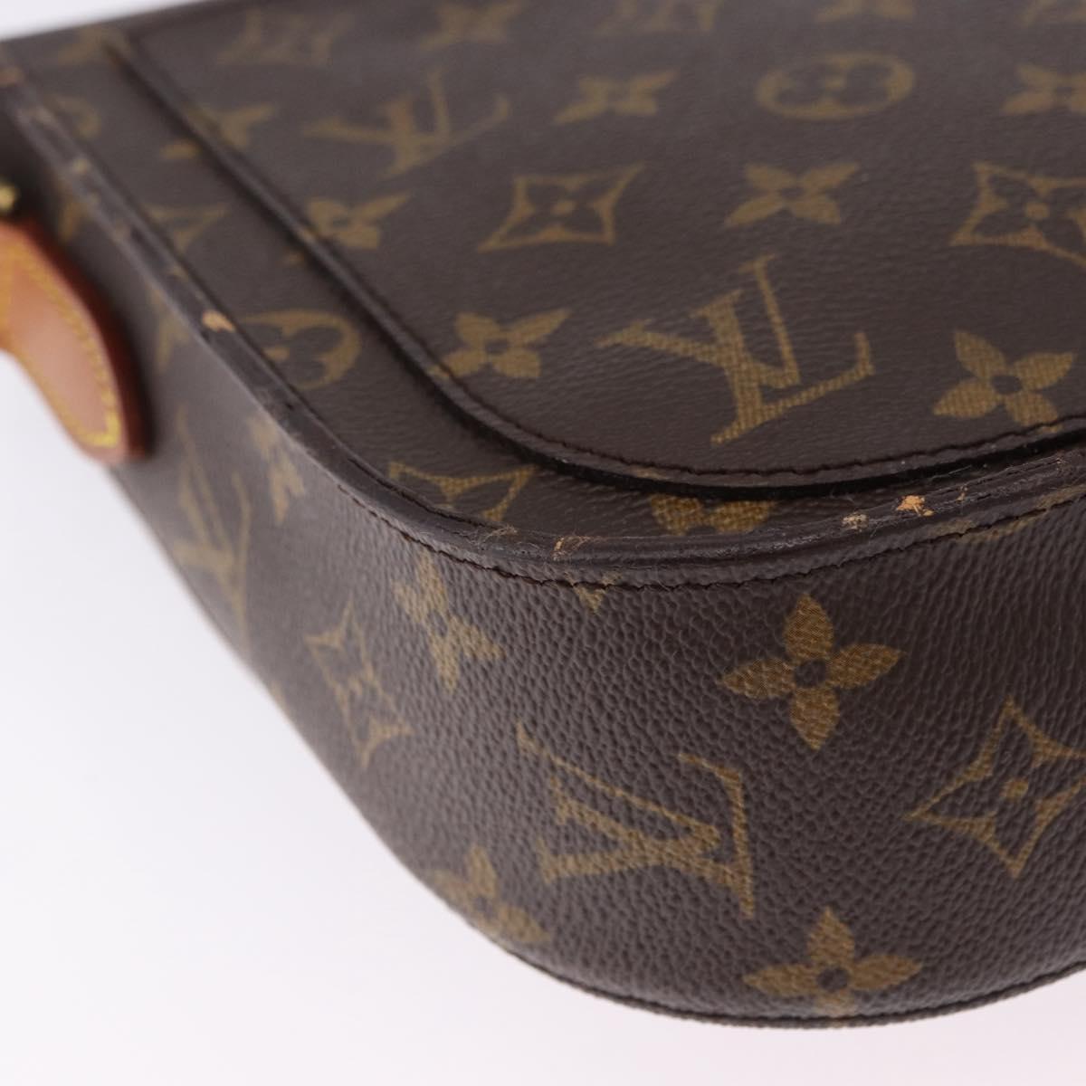 LOUIS VUITTON Monogram Saint Cloud GM Shoulder Bag M51242 LV Auth ep15770