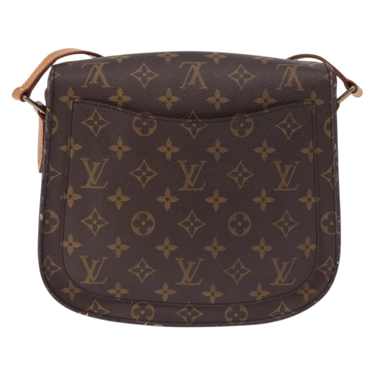LOUIS VUITTON Monogram Saint Cloud GM Shoulder Bag M51242 LV Auth ep15770
