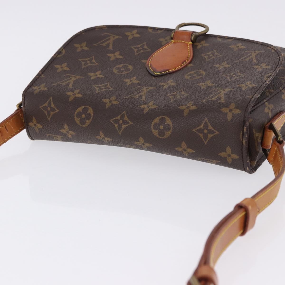 LOUIS VUITTON Monogram Saint Cloud GM Shoulder Bag M51242 LV Auth ep15770