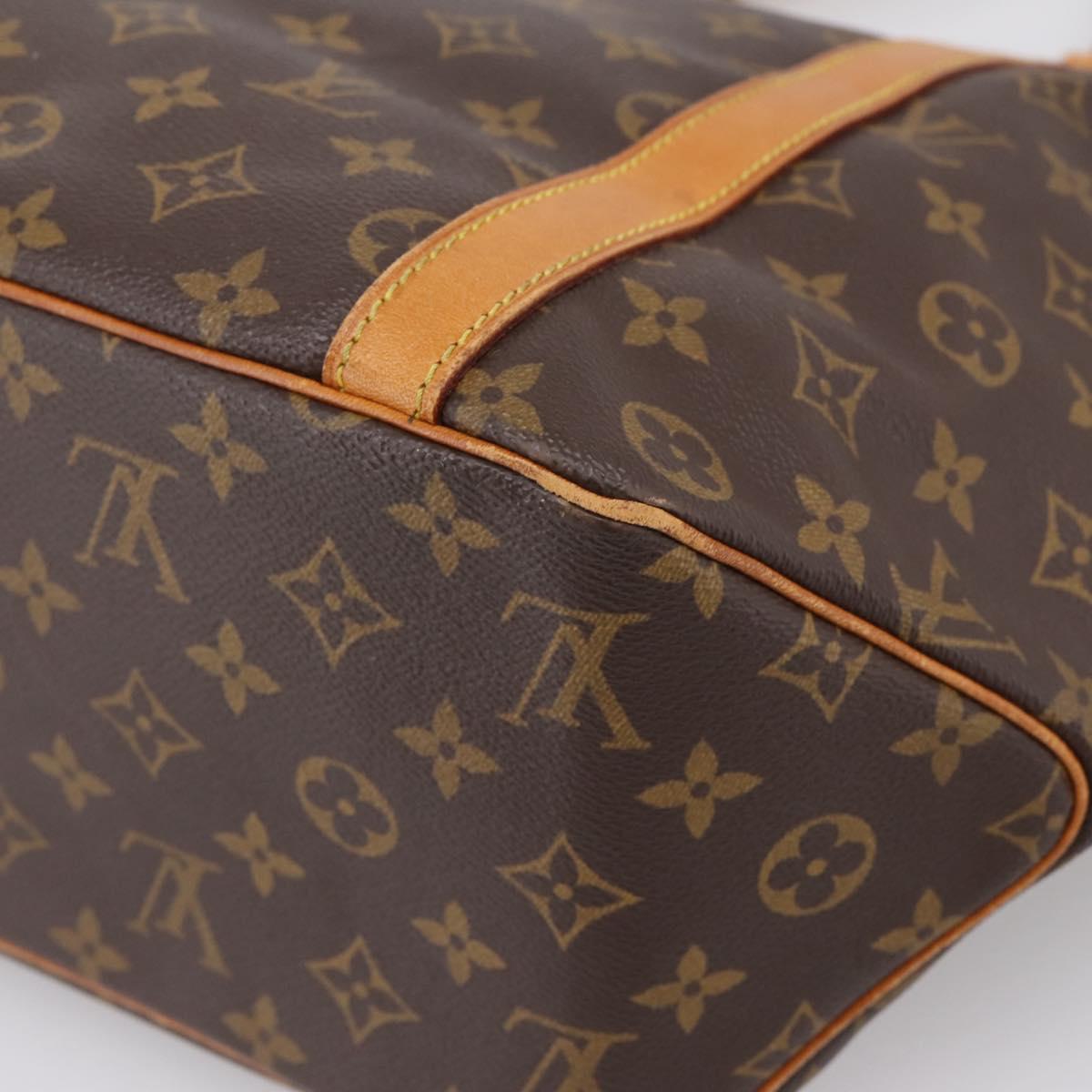 LOUIS VUITTON Monogram Sac Shopping Tote Bag M51108 LV Auth ep15771