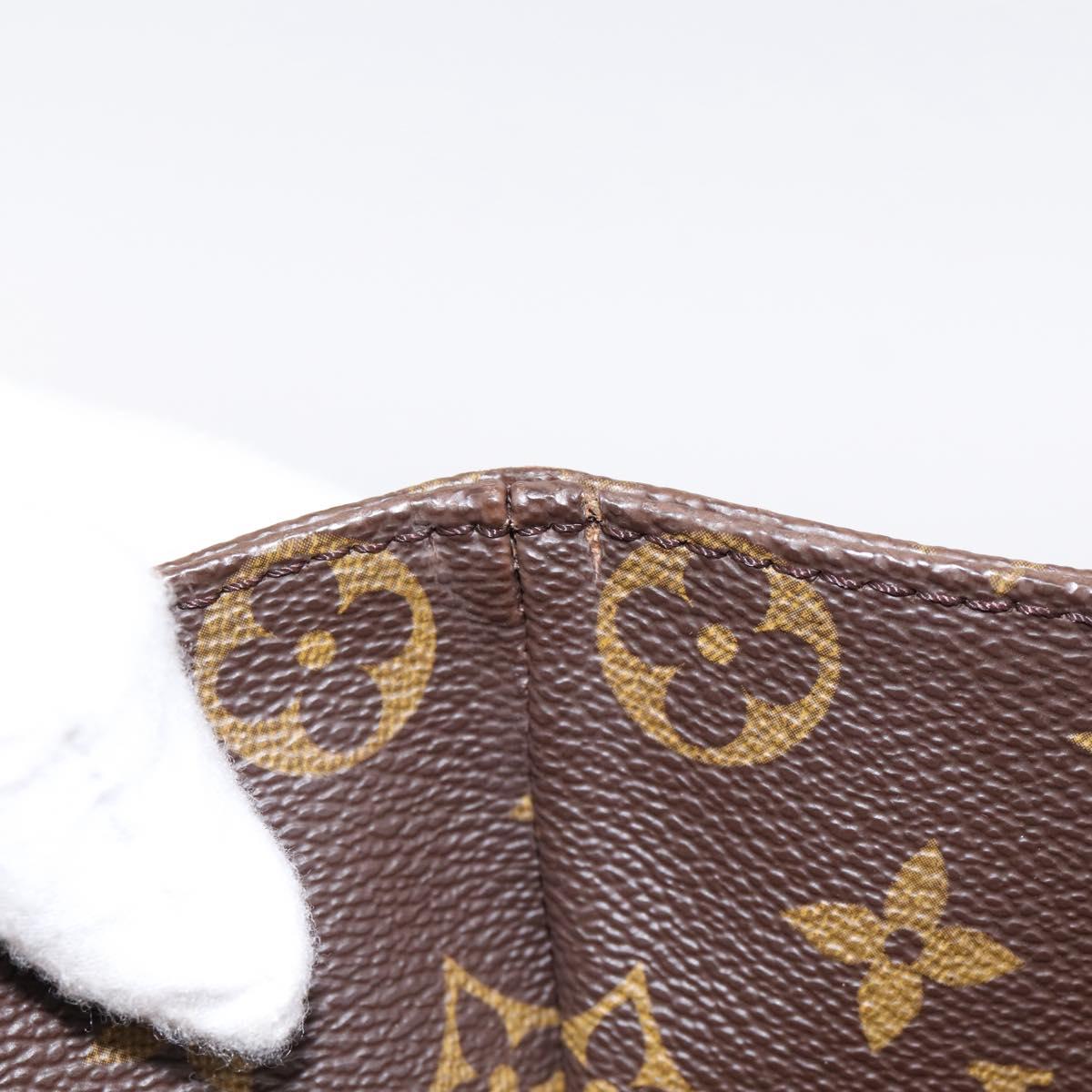 LOUIS VUITTON Monogram Sac Shopping Tote Bag M51108 LV Auth ep15771